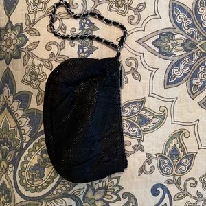 Express shimmer small purse